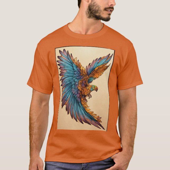 eagle with wing t-s T-Shirt (Front)