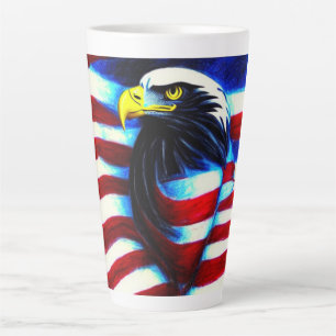 Eagle Wrapped American Flag Mug