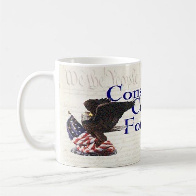 EagleBackground Coffee Mug (Left)
