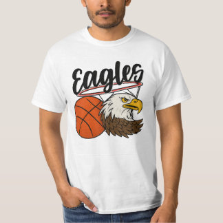 Eagles Basketball Mascot Design – Bold Sports tee