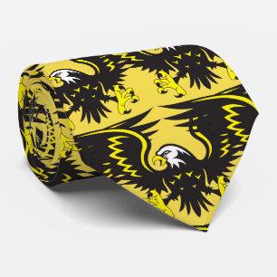 Eagles Black Football Basketball Baseball Necktie