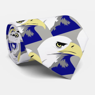 Eagles Blue Football Basketball Baseball Necktie