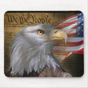 Eagle's Collage Mouse Mat