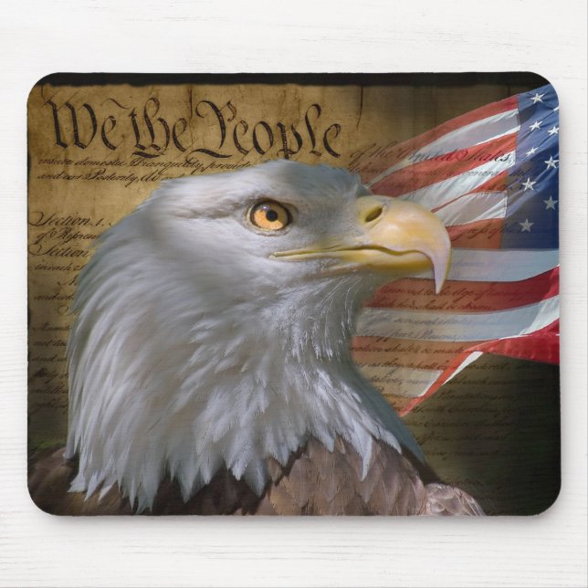 Eagle's Collage Mouse Mat (Front)