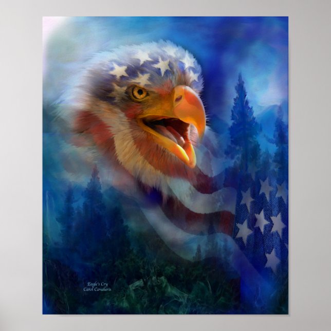 Eagle's Cry Art Poster/Print Poster (Front)