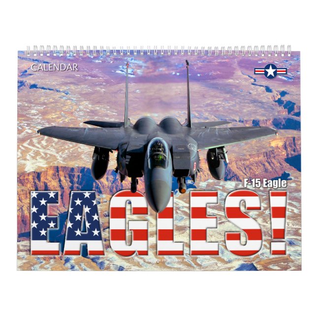 EAGLES! - F-15 Eagle Calendar (Cover)
