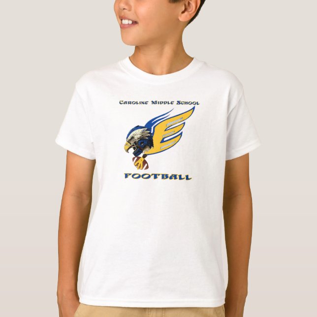 Eagles Football Team Shirt with Helment design (Front)