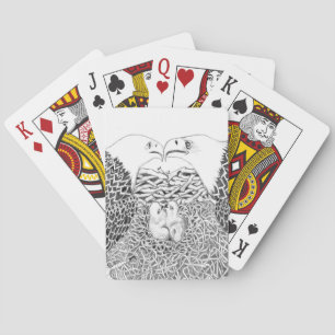 EAGLES HARRIET + M15 WITH FRATERNAL TWINS E17 +E18 PLAYING CARDS