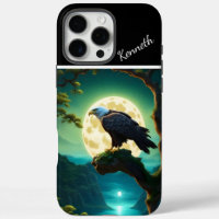 Eagle's Moonlit Watch