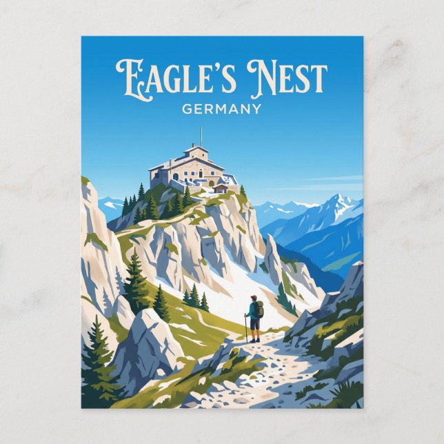 Eagle's Nest Germany Postcard (Front)