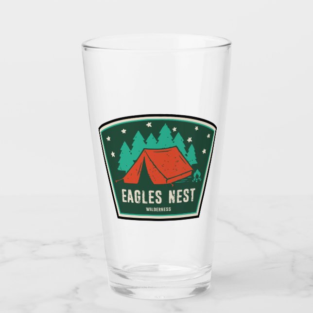 Eagles Nest Wilderness Colorado Camping Glass (Front)