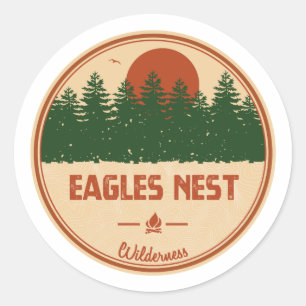 Eagles Nest Wilderness Colorado Classic Round Sticker