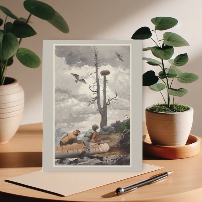 Eagle's Nest Winslow Homer Art Postcard (Creator Uploaded)