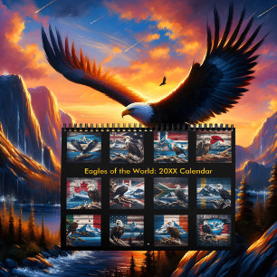 Eagles of the World: 2025/2026 Calendar