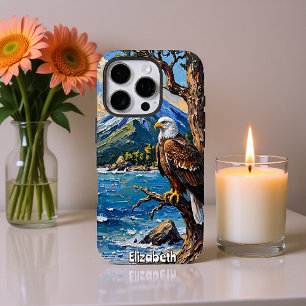 Eagle's Perch: Mountain, Sea, Sky iPhone 16 Pro Case