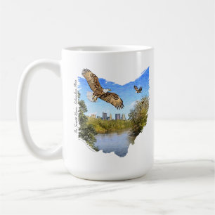 Eagles Scioto River Columbus Ohio Mug