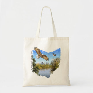Eagles Scioto River Columbus Ohio Tote Bag