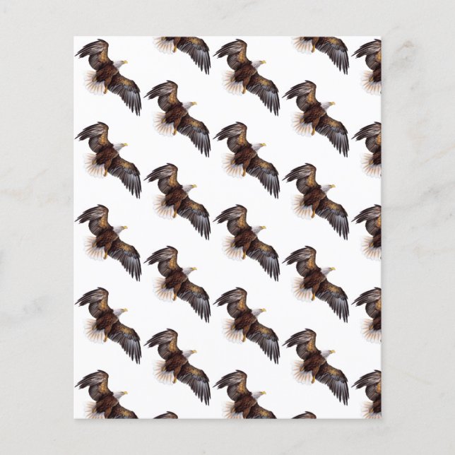 Eagles scrapbook background paper (Front)