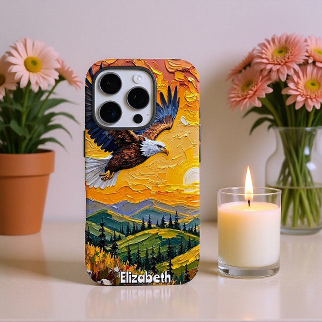 Eagle's Sunset Over Rolling Hills Case-Mate iPhone Case (Creator Uploaded)
