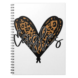 Eagles Teacher Student School Sports Fan Team Spir Notebook