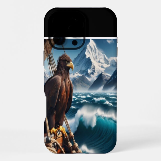 Eagle's View From The Mast iPhone Case (Back)