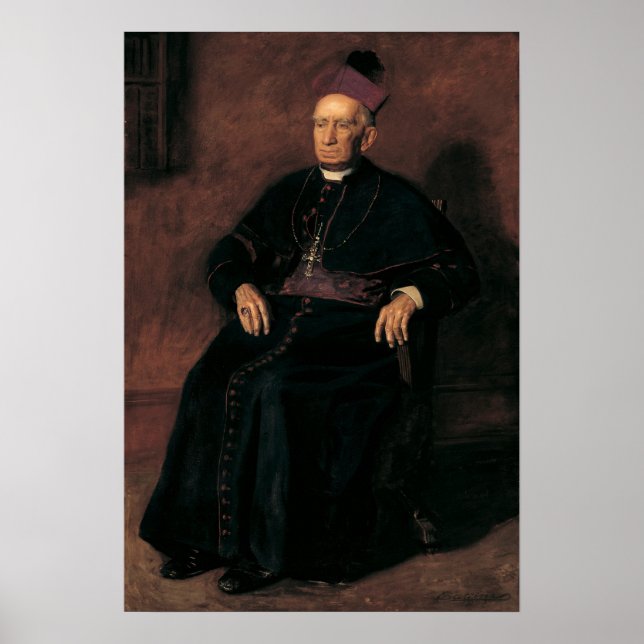 Eakins - Archbishop William Henry Elder Poster (Front)