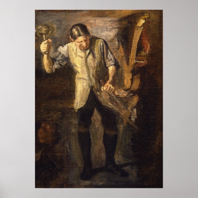 Eakins - Study For Rush Poster (Front)