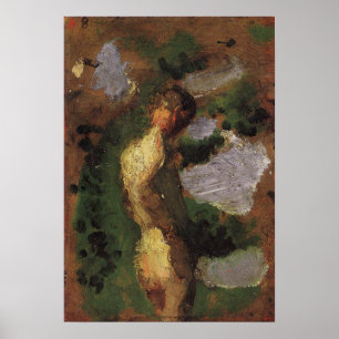 Eakins - Study For The Swimming Hole Poster