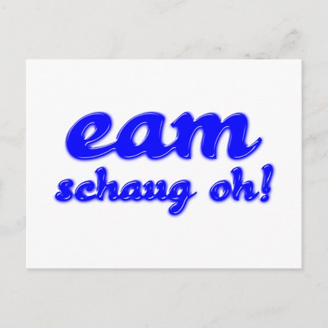 eam schaug oh bayrisch bayerisch Bayern Postcard (Front)