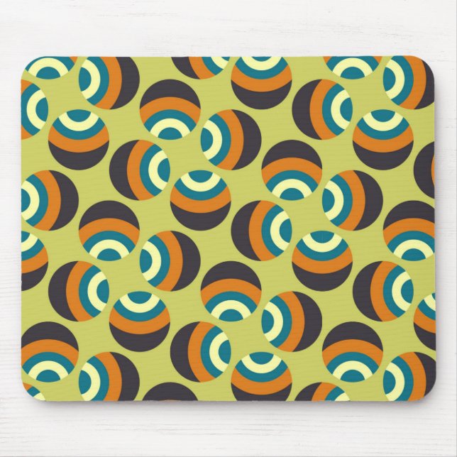 Eames Circles 6 Mouse Mat (Front)