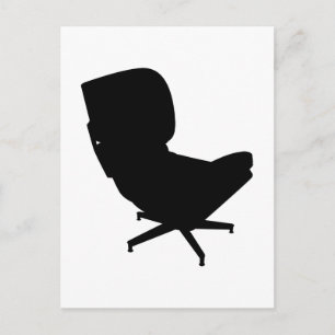 Eames Lounge Chair Postcard