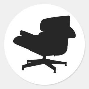 Eames Lounge Chair Sticker