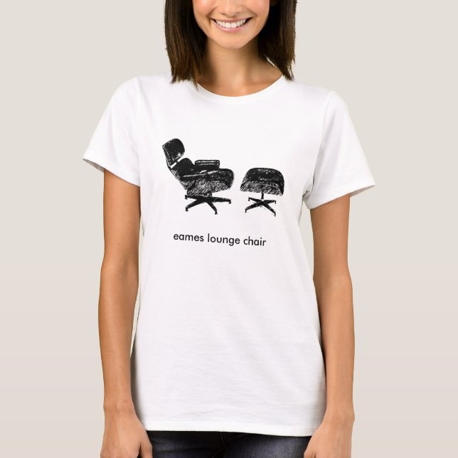 eames lounge chair T-Shirt (Front)
