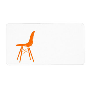 Eames moulded plastic side chair