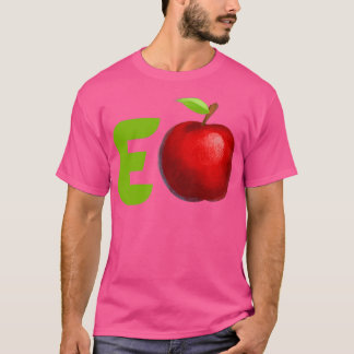 Eapple Apple Vegetarian Vegan T-Shirt