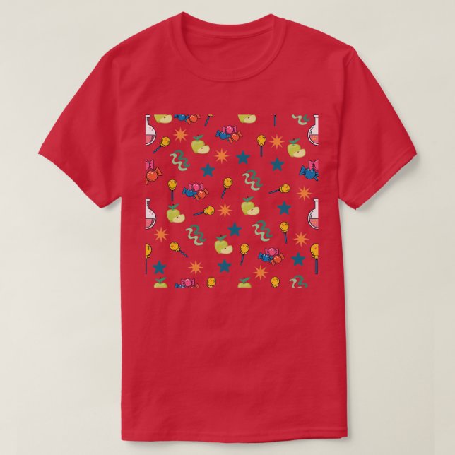 Eapple Candy pattern T-Shirt (Design Front)