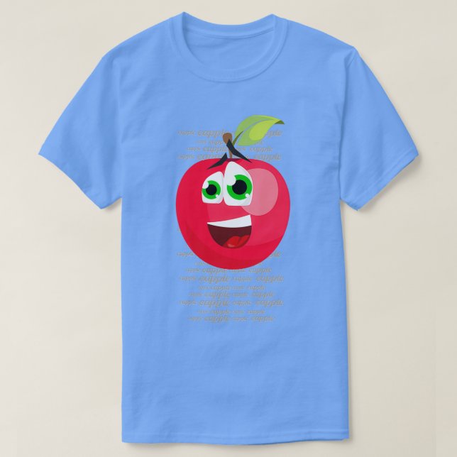 Eapple Cute Eapple Classic TShirt (Design Front)