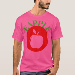 Eapple eapple vegetarian funny design 14 T-Shirt