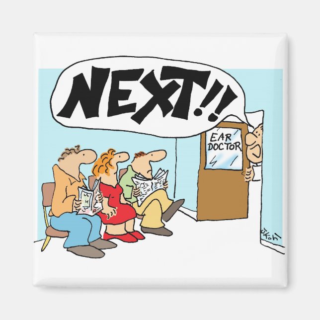 Ear Doctor Magnet (Front)