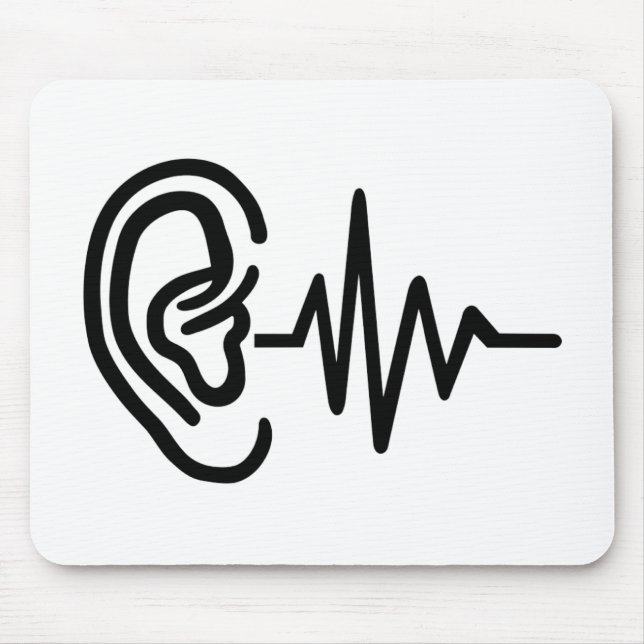 Ear frequency mouse mat (Front)
