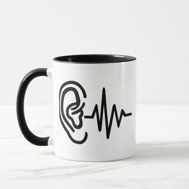 Ear frequency mug (Left)