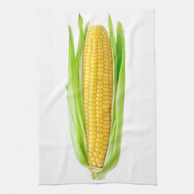 Ear of corn tea towel (Vertical)