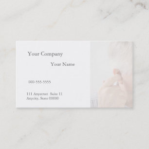 ear pain in an older man business card