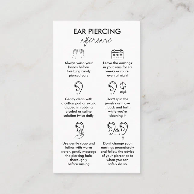 Piercing Aftercare How Long To Wait To Change Earrings After