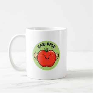 Ear-pple Fruit Apple Pun Mug