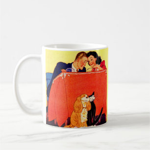 Earl and Dorothy and the dog and the cat Coffee Mug
