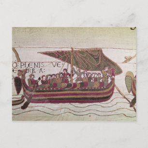 Earl Harold with his sails full of wind Postcard