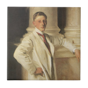 Earl of Dalhousie by John Singer Sargent Tile