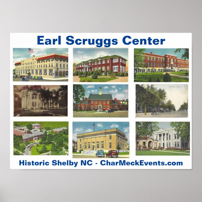 Earl Scruggs Centre Poster (Front)