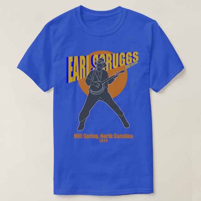 Earl Scruggs Music Festival 2024  5 T-Shirt (Design Front)